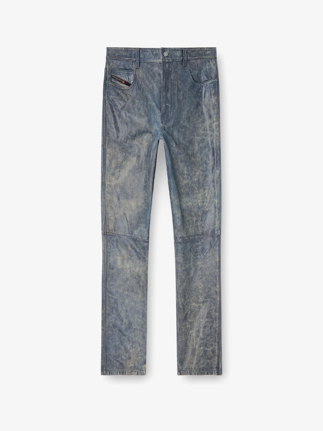Diesel - P-Vyll-Qmbw leather trousers p-vyll-qmbw-leather-trousers