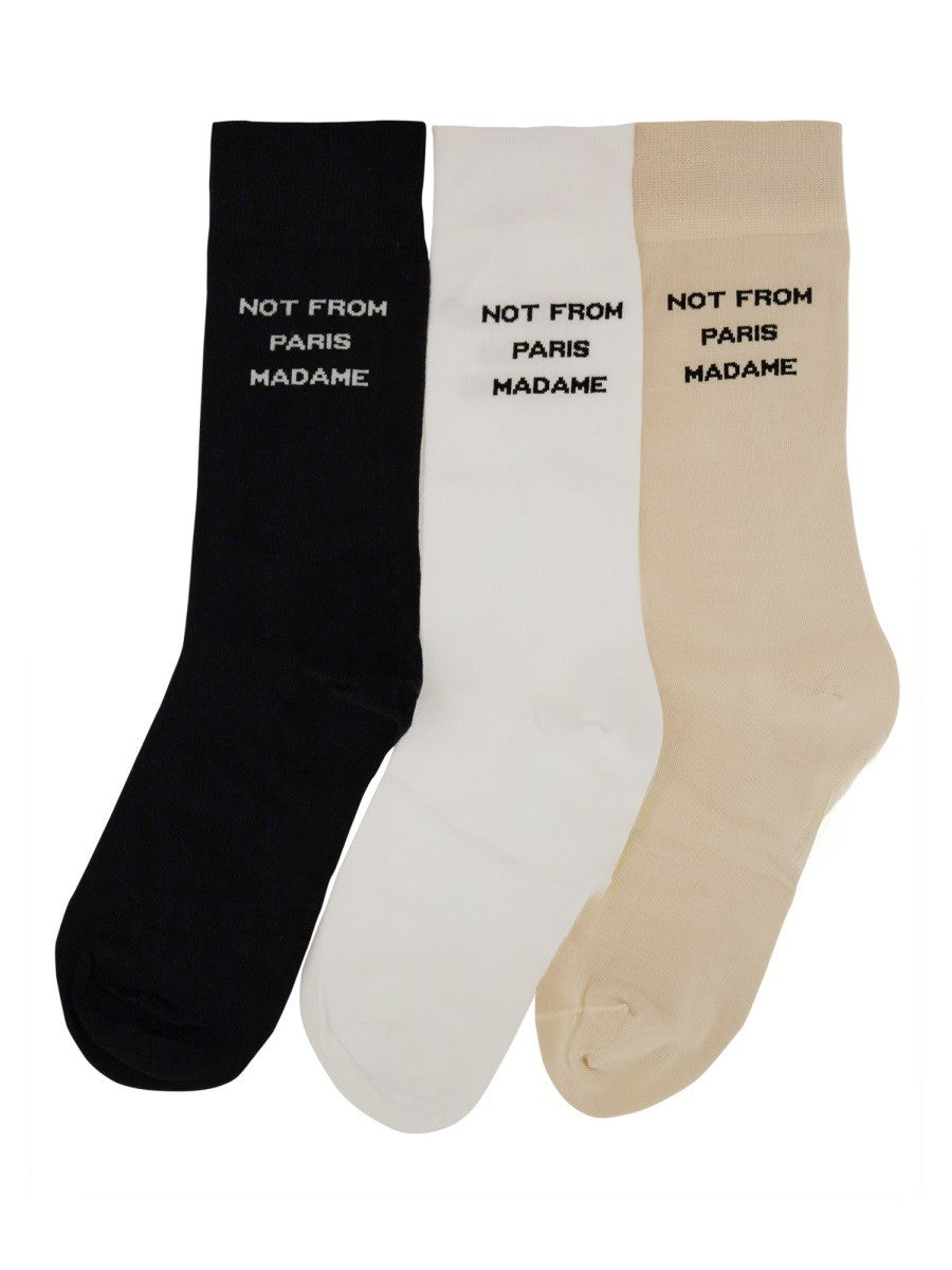 PACK OF THREE SOCKS