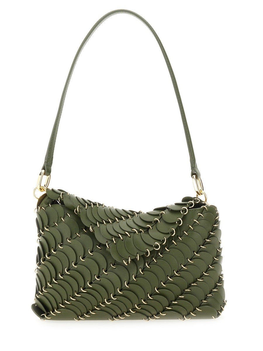RABANNE LEATHER BAG.