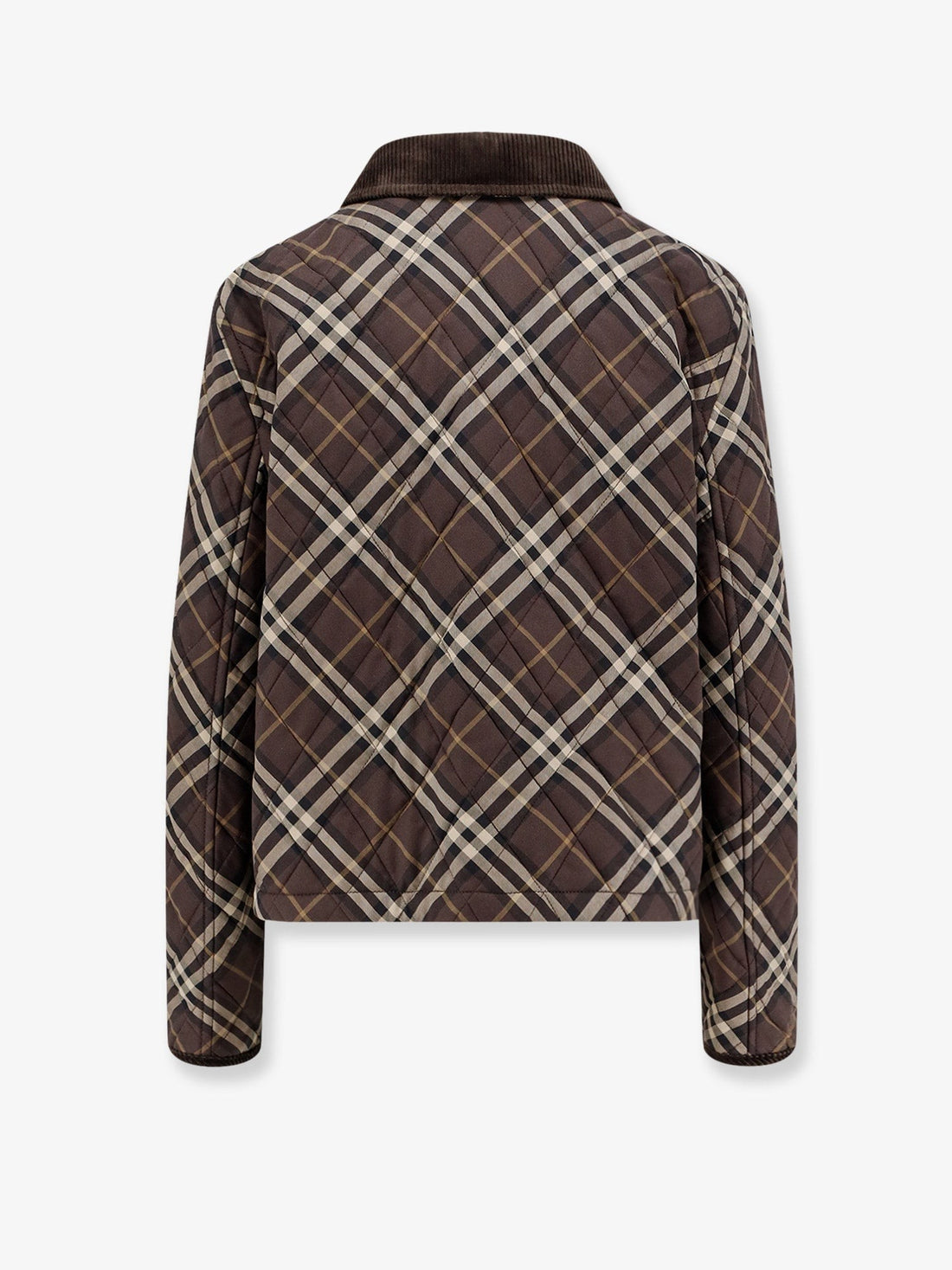 Oldham padded cotton jacket with check pattern