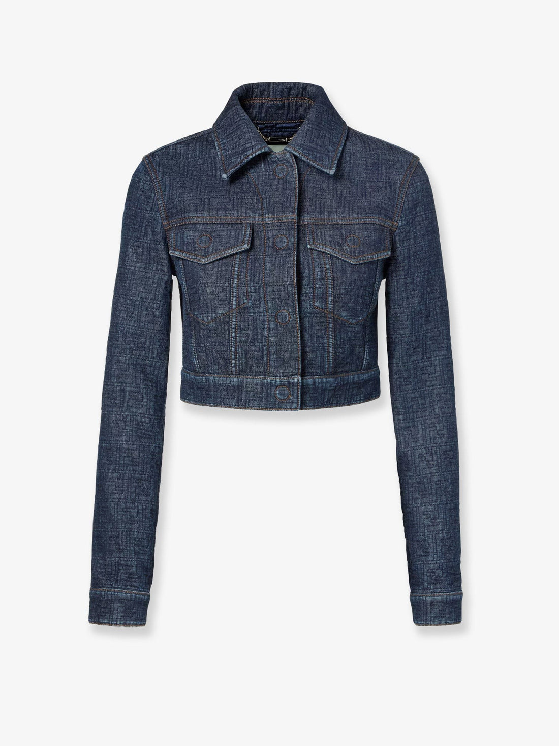 Fendi - FF denim bolero jacket padded-denim-jacket_f7d1e0db-4bbf-45a4-a12c-2375d1d4e126