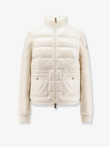 Moncler - Padded jacket with fabric details