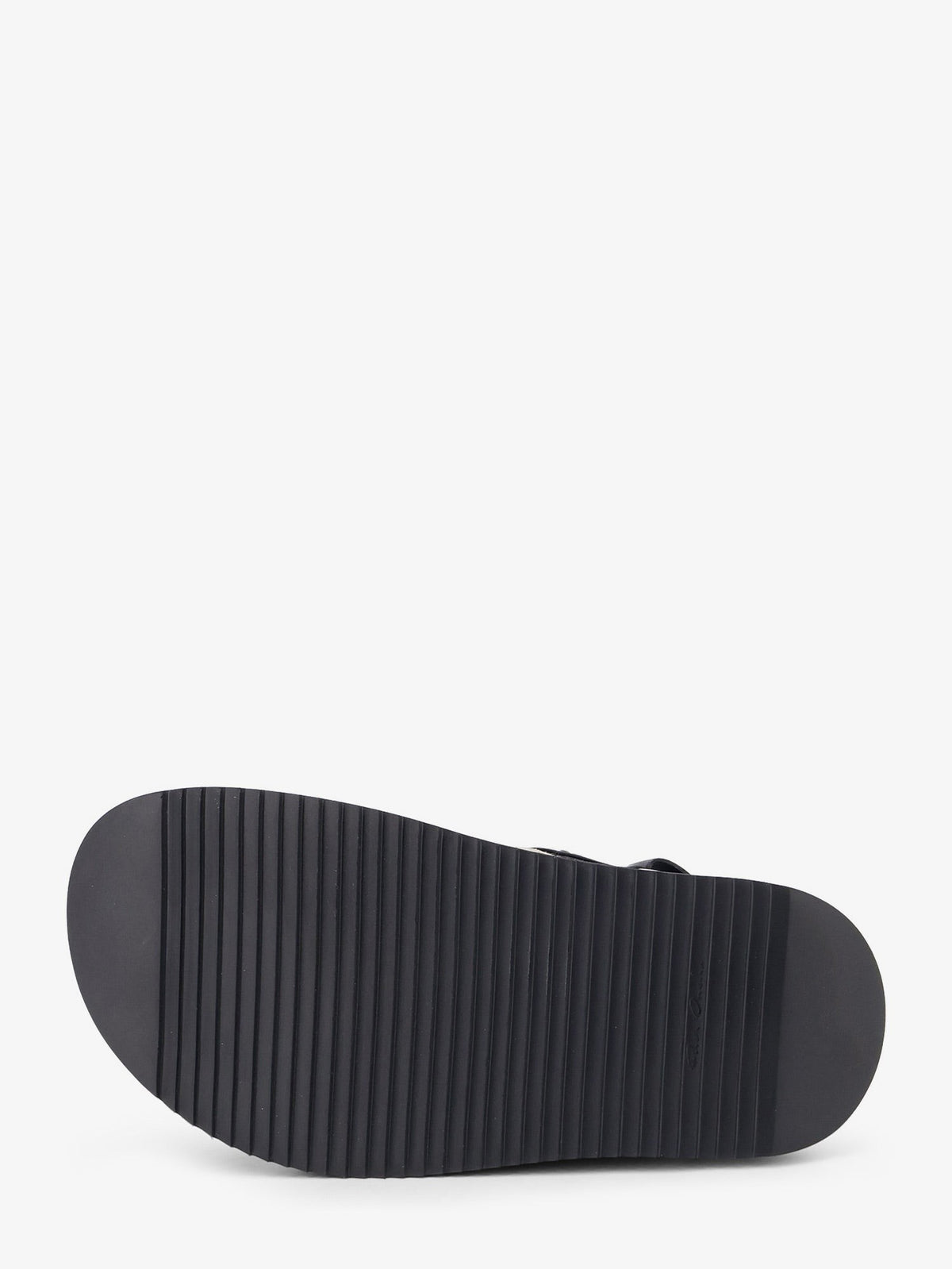 RICK OWENS - Padded Megalace Platform leather sandals
