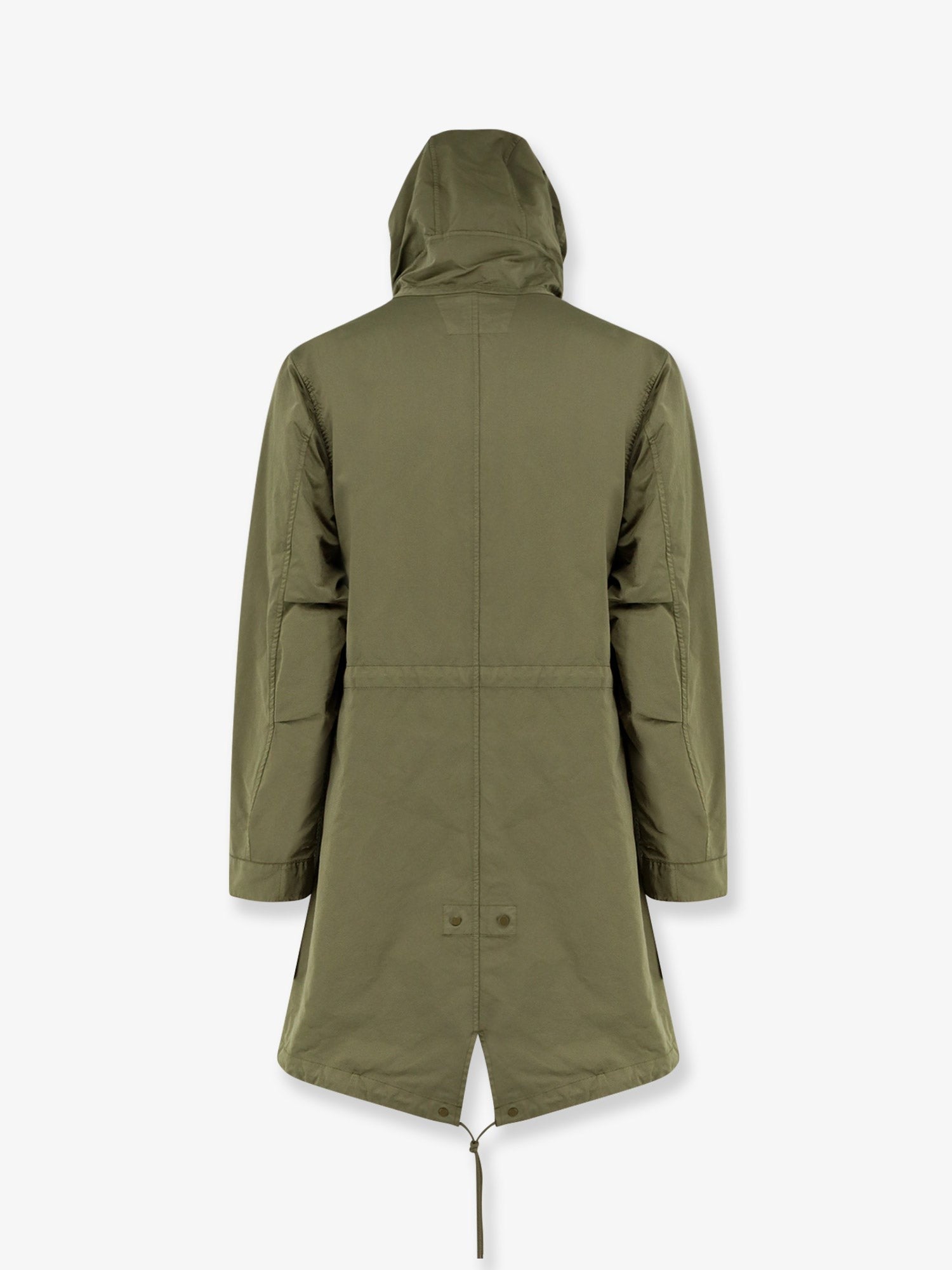 Padded nylon parka