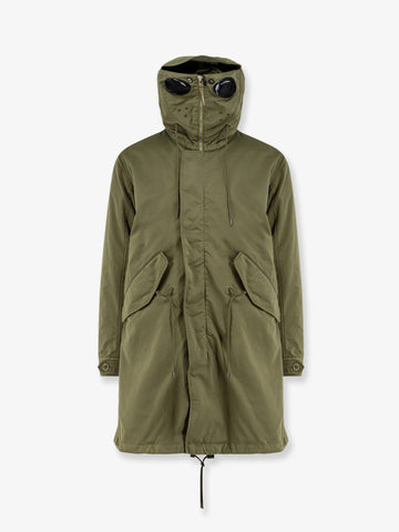 Padded nylon parka
