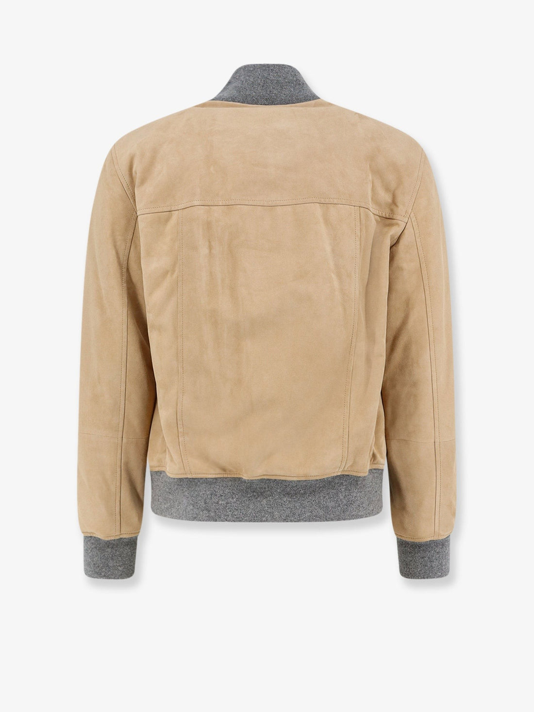 Brunello Cucinelli - Padded suede bomber jacket padded-suede-jacket