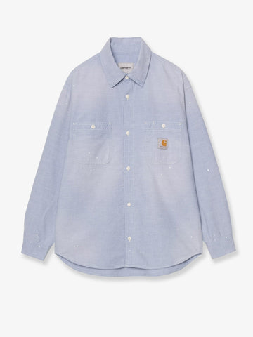 Carhartt Wip Carhartt Wip - Painter cotton shirt with used effect
