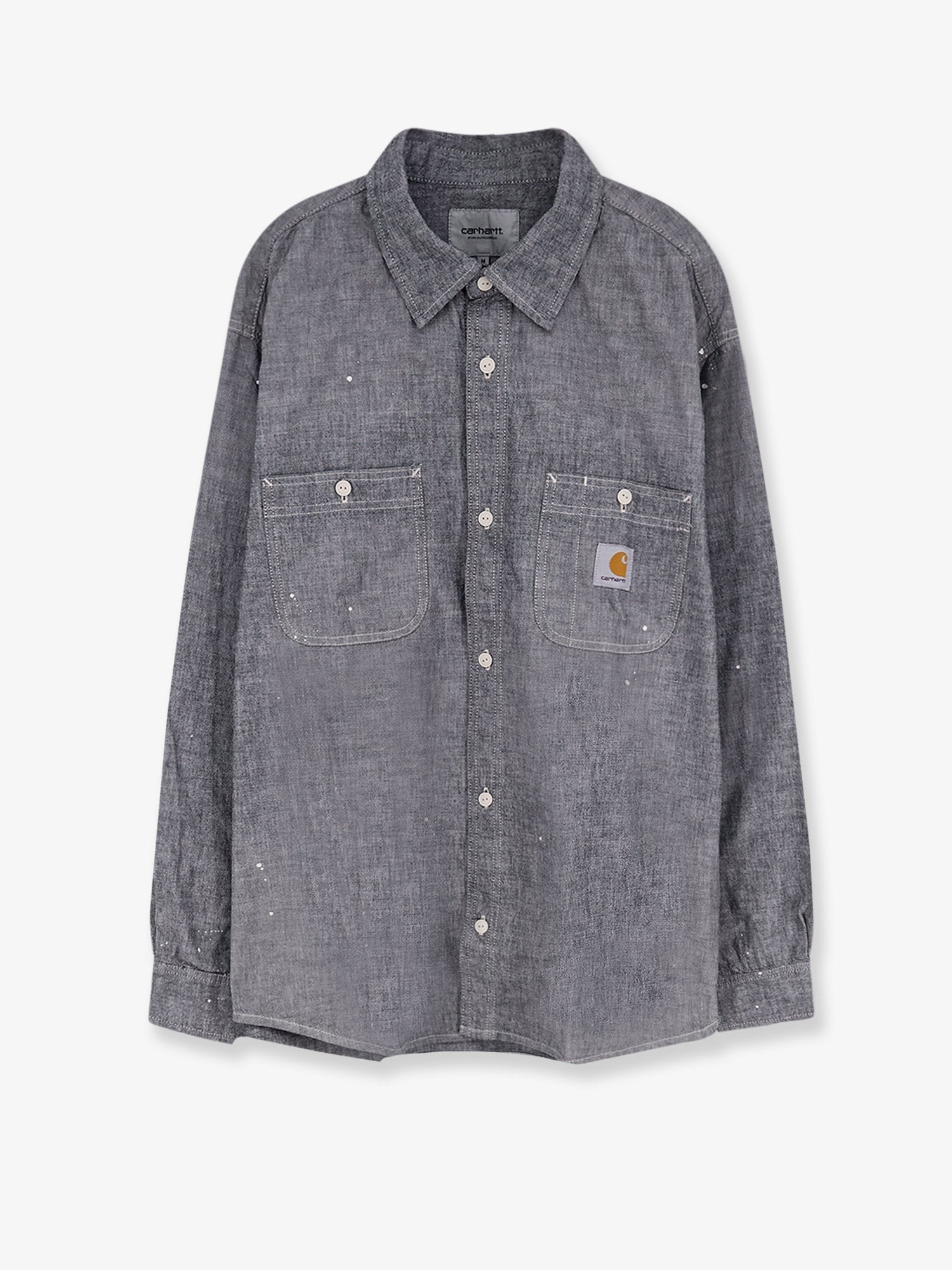 Carhartt Wip - Painter used effect cotton shirt