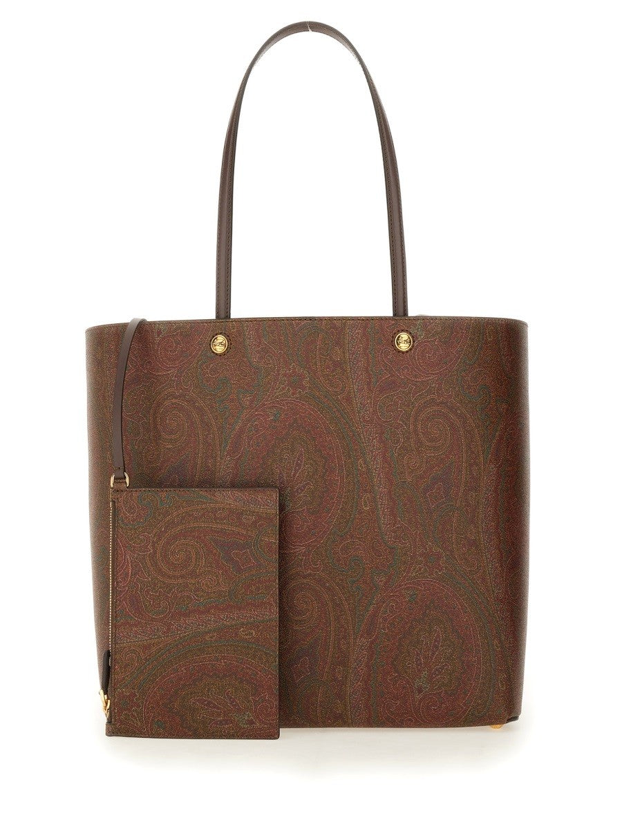 PAISLEY PATTERNED SHOPPING BAG