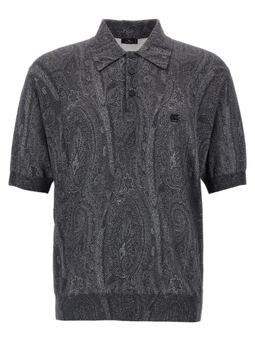 Etro - 'Paisley' polo shirt