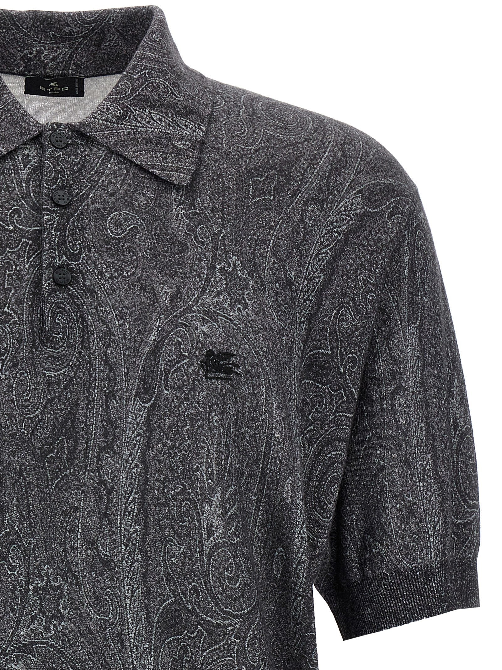 Etro - 'Paisley' polo shirt