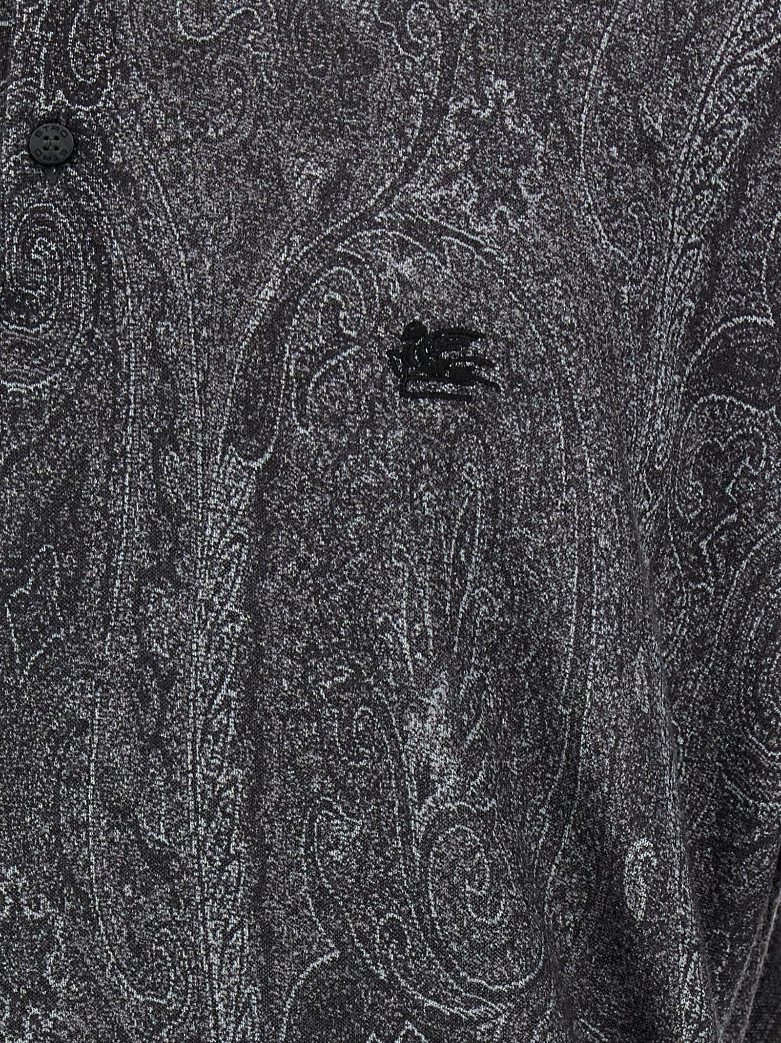 Etro - 'Paisley' polo shirt