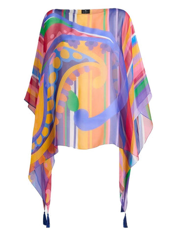 Etro - PAISLEY PRINT SILK PONCHO TOP paisley-print-silk-poncho-top_e296c876-2a82-4251-bb5b-457229613255