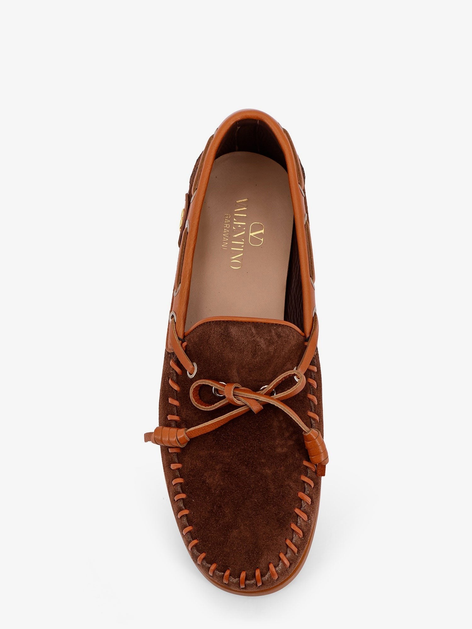 Palm Avenue leather and suede boat shoe