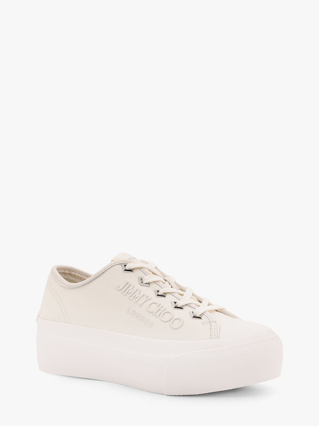 Palma maxi low-top canvas sneakers with plateau