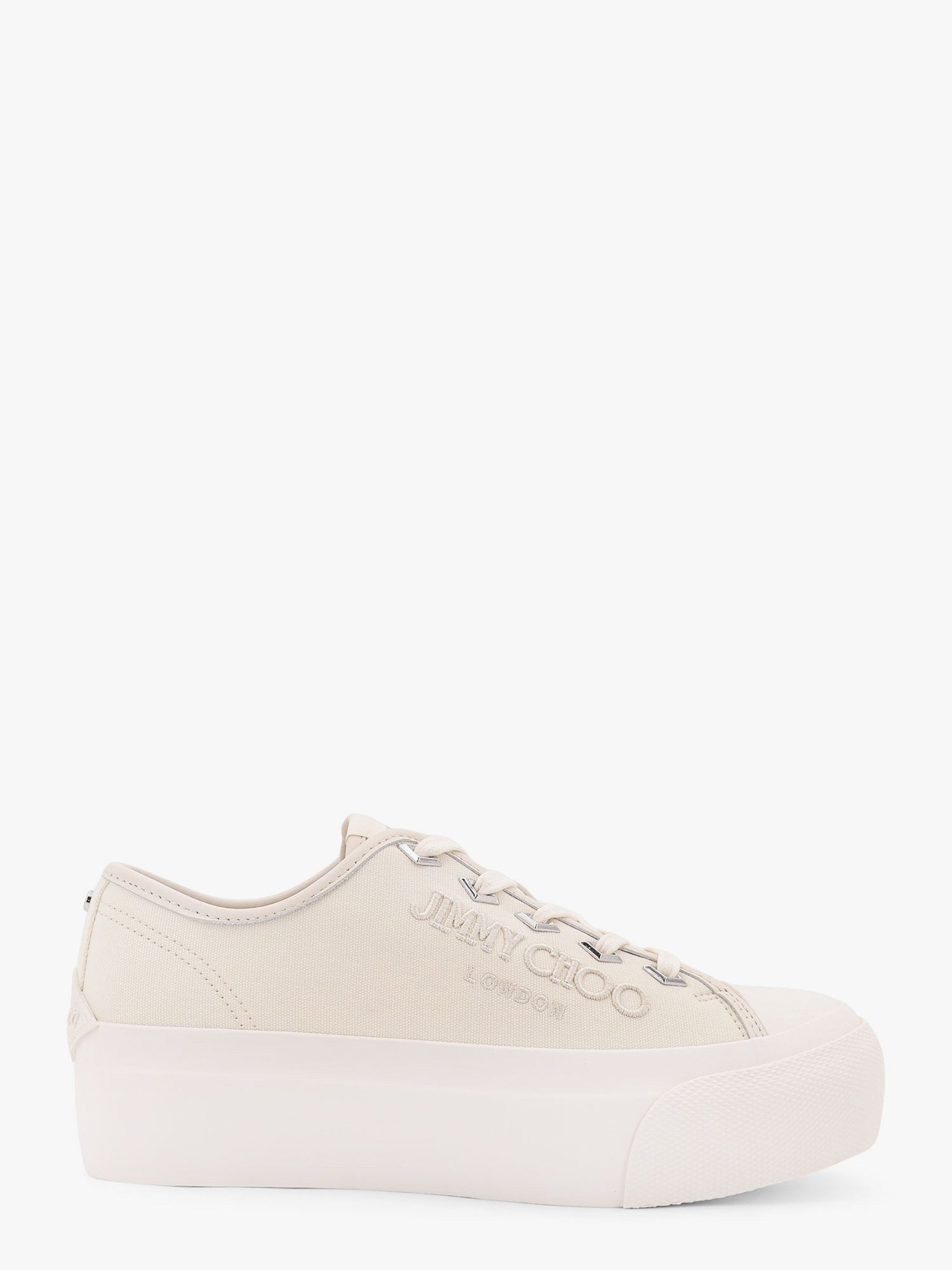 Palma maxi low-top canvas sneakers with plateau