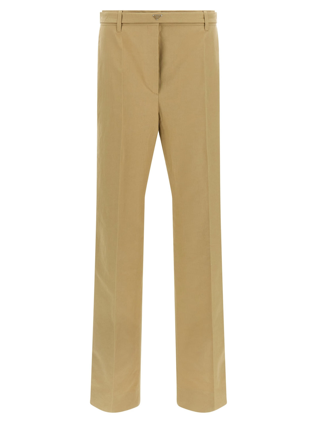 PRADA - Panama Old cotton pants beige