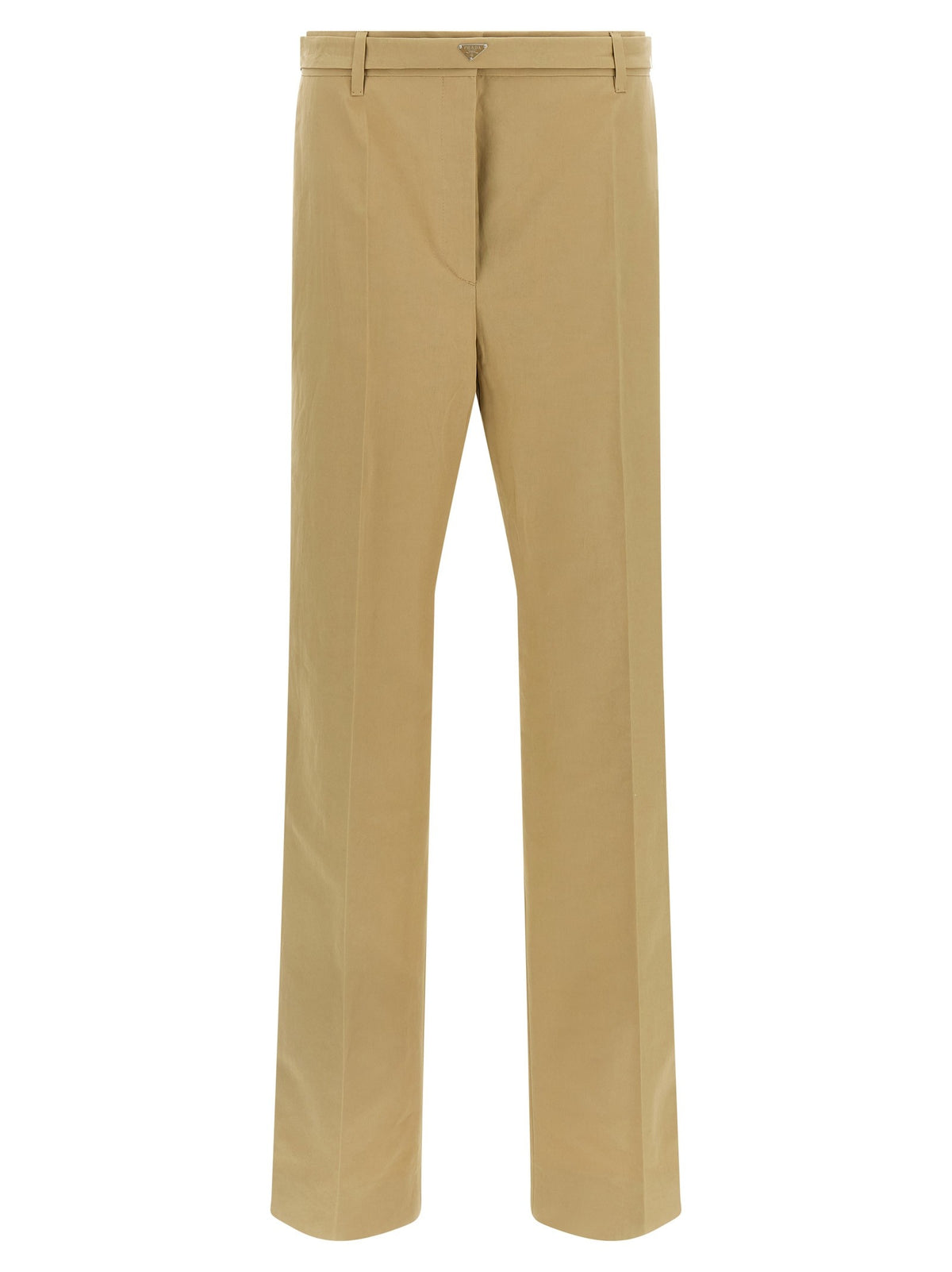 PRADA - Panama Old cotton pants beige