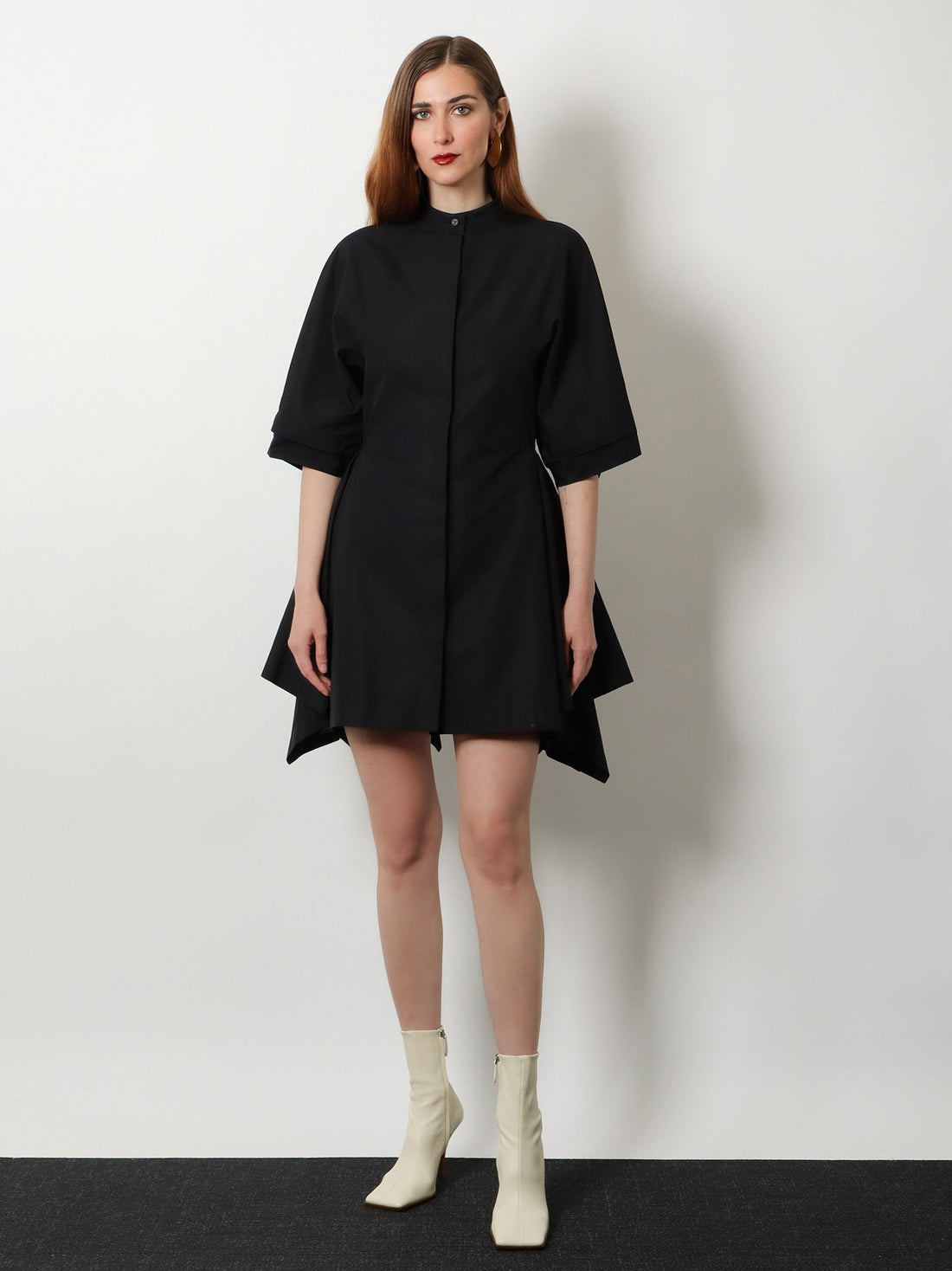 ALAIA - Panelled cotton dress