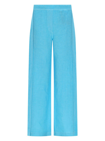 120% LINO - PANTALONE AMPIO IN LINO
