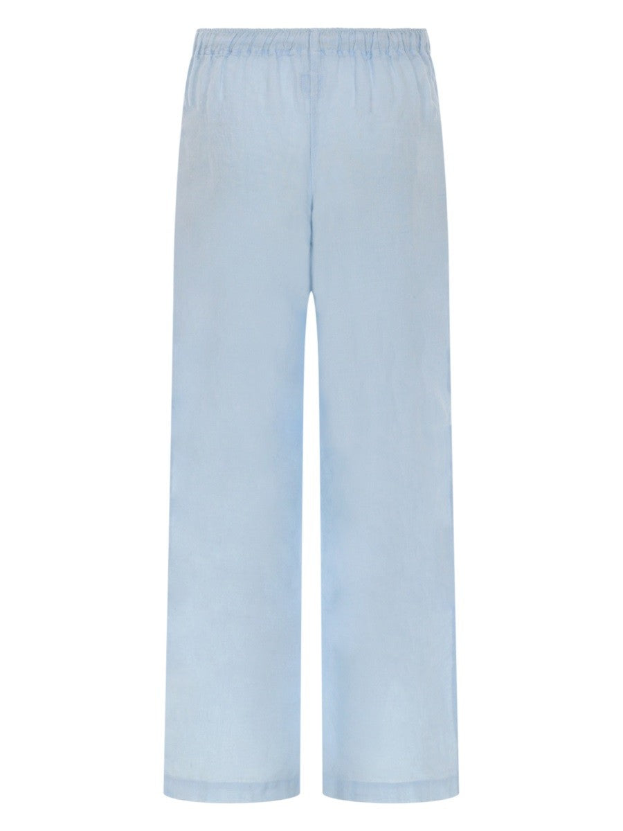 120% LINO - PANTALONE AMPIO IN LINO