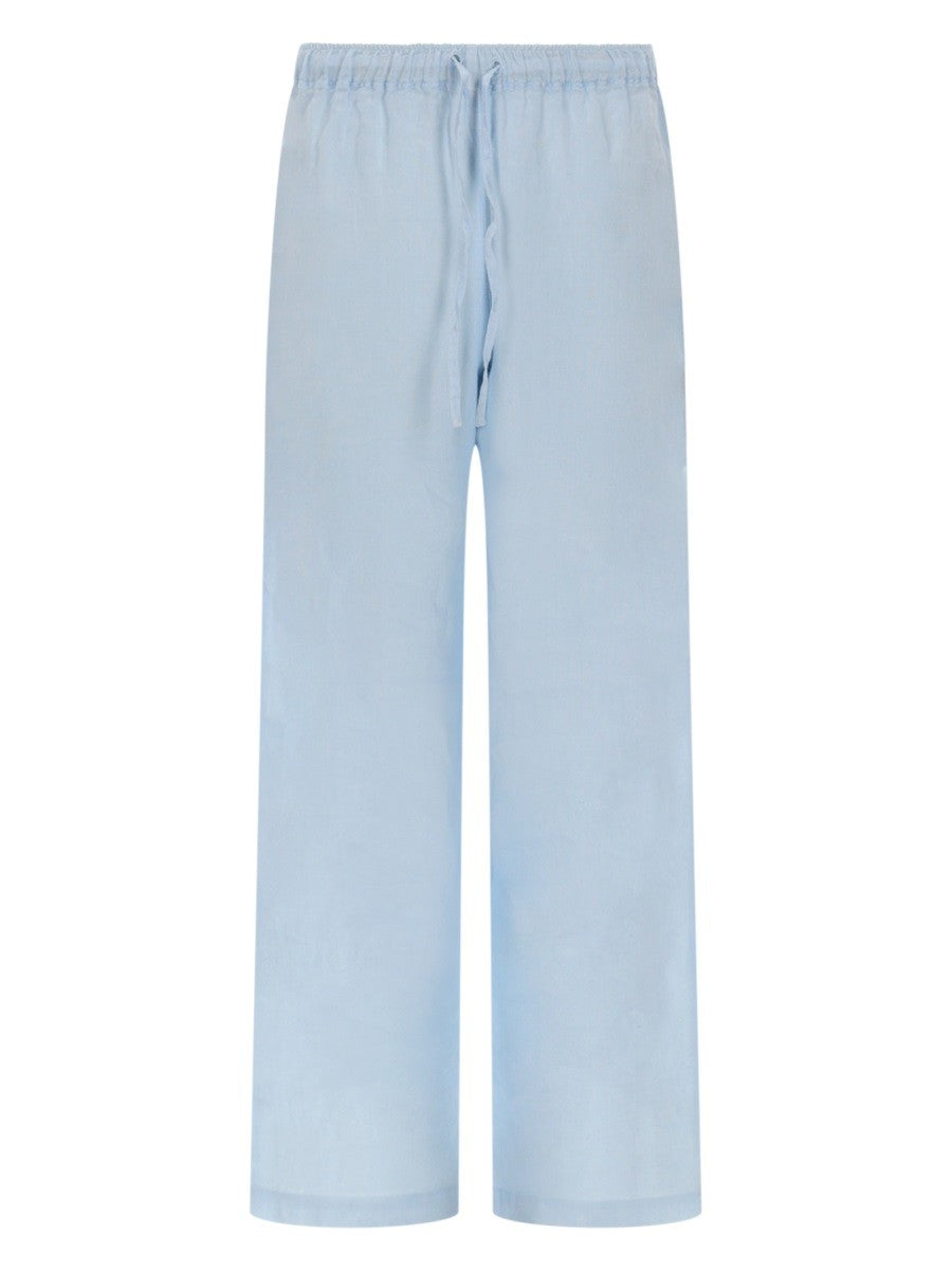120% LINO - PANTALONE AMPIO IN LINO