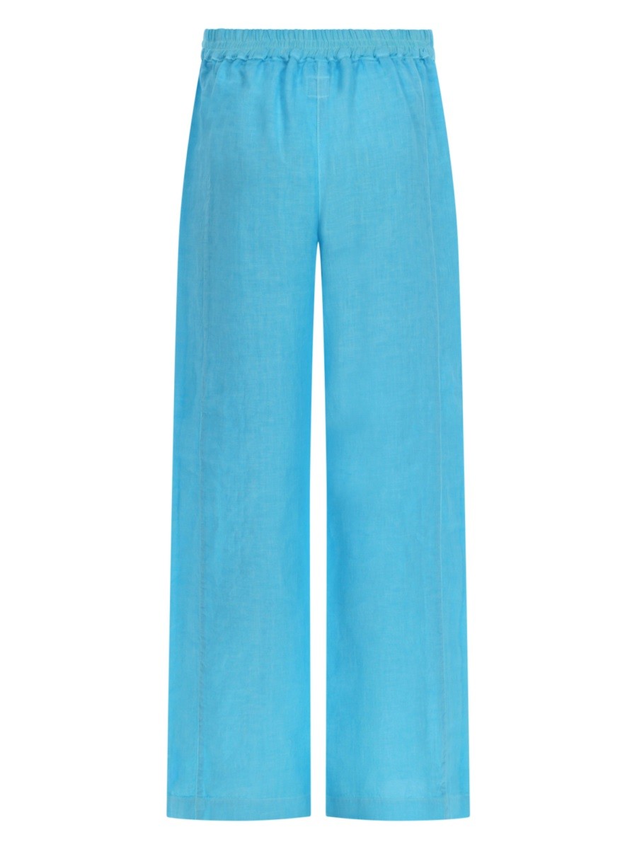 120% LINO - PANTALONE AMPIO IN LINO