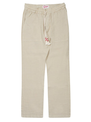 MC2 SAINT BARTH - PANTALONE "CALAIS" IN PURO LINO