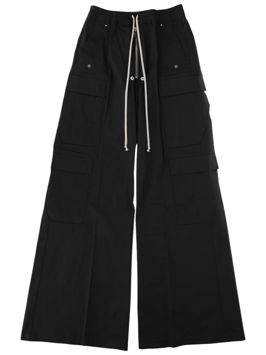 RICK OWENS - "CARGOBELAS" Pants Black