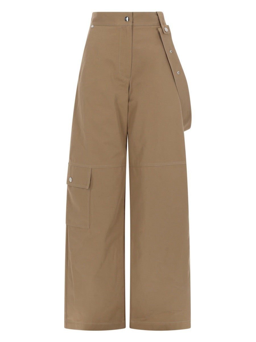 msgm - PANTALONE DRITTO IN COTONE pantalone-dritto-in-cotone
