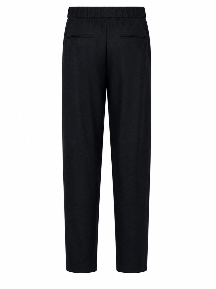 Giorgio Armani - PANTALONE IN DRAP DI CASHMERE STRETCH Blue