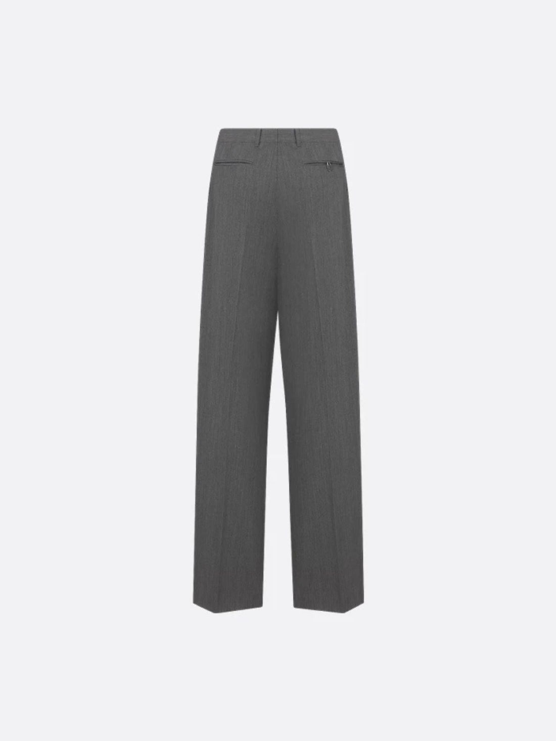 Pantalone in lana vergine con pinces