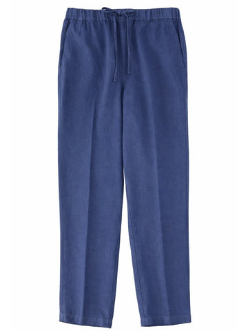 120% LINO - PANTALONE IN LINO CON COULISSE