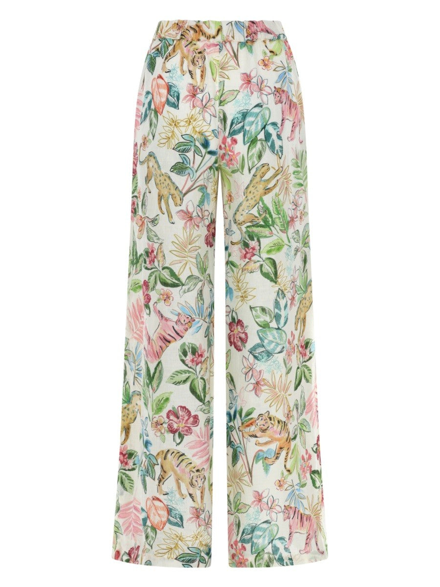 120% LINO - PANTALONE IN LINO