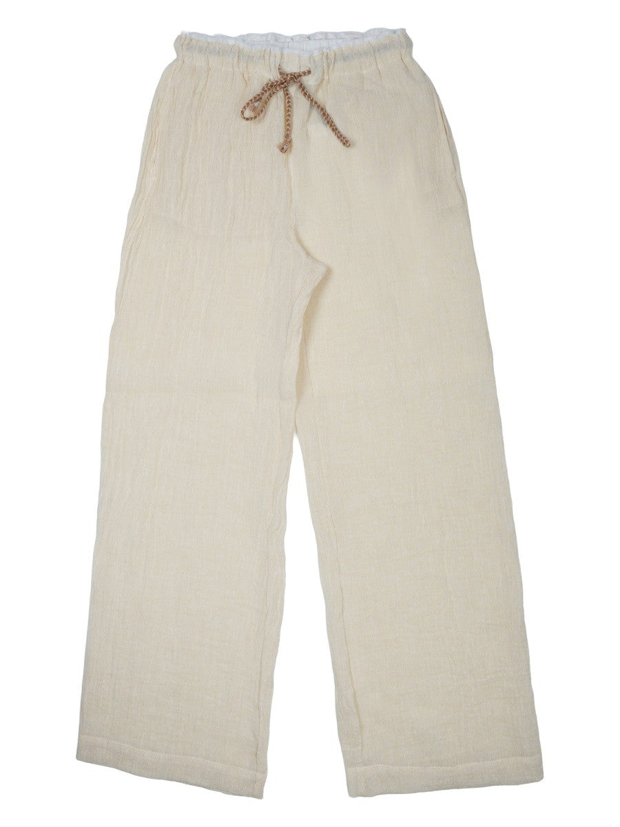 120% LINO - PANTALONE IN LINO