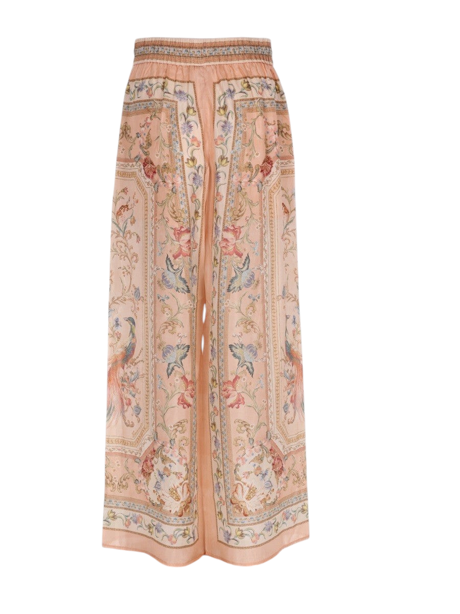 ZIMMERMANN - Roselight Relaxed Silk Pants