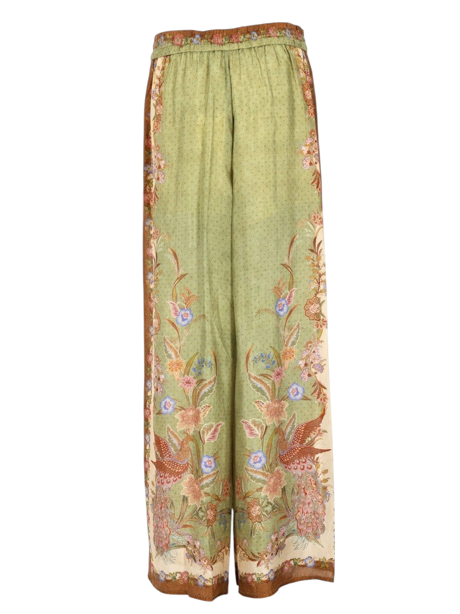 ZIMMERMANN - "INDRA" Silk Pants