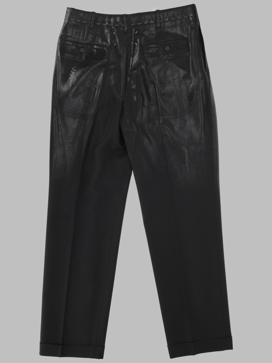 Maison Margiela - PANTALONE SARTORIALE CON PIEGHE