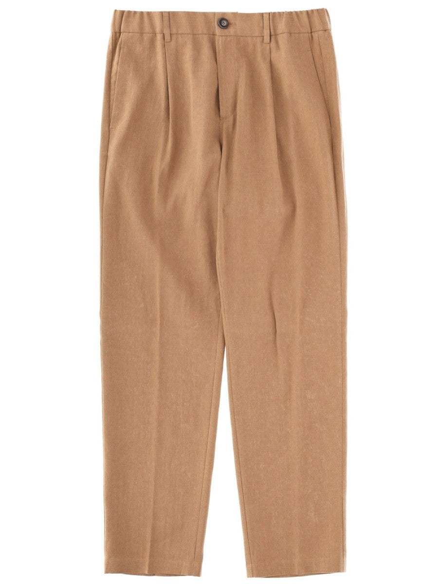 Herno Herno - PANTALONE SARTORIALE IN LINO