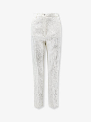 Dolce & Gabbana Pantaloni in cotone e viscosa