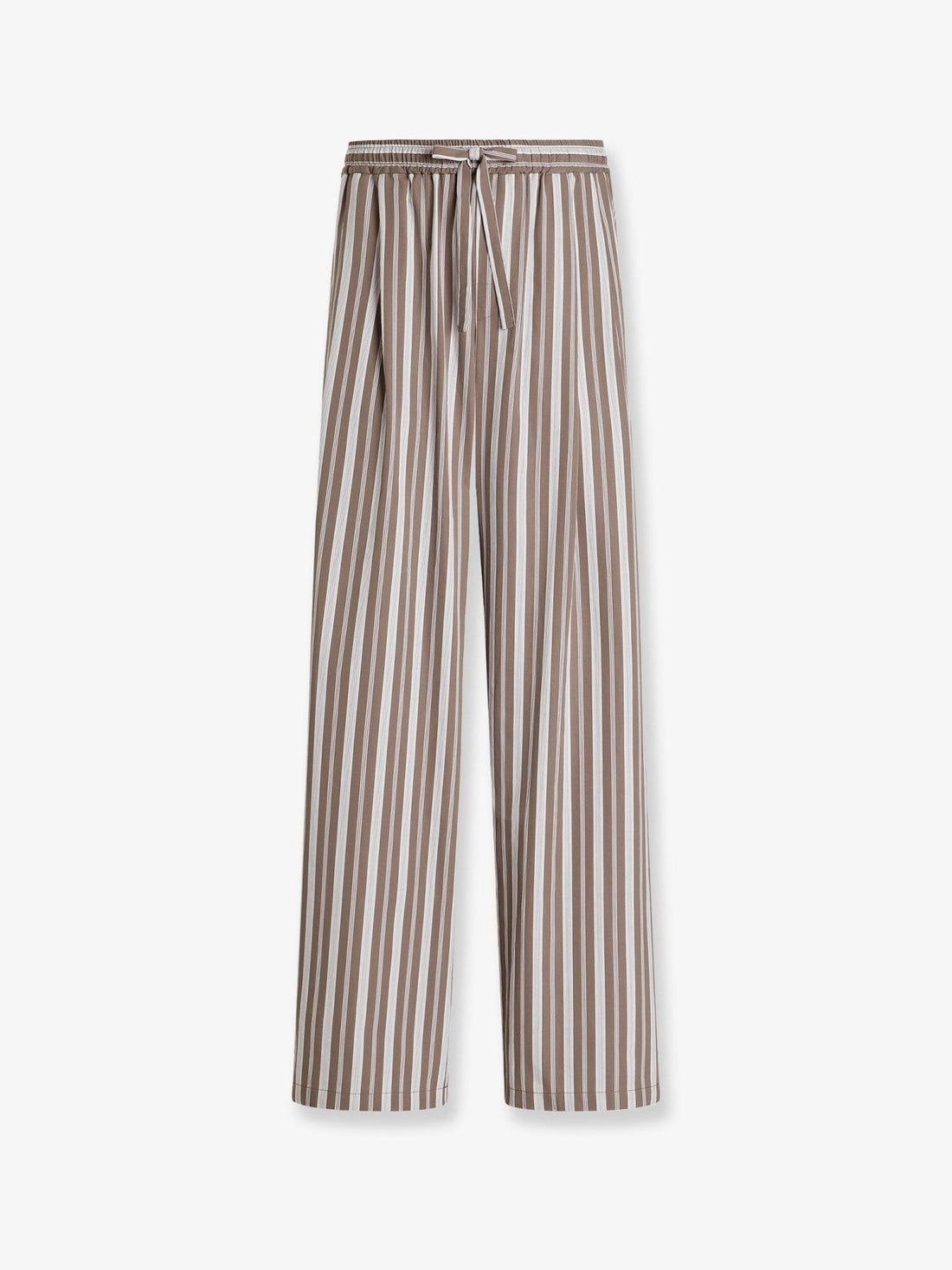 Dolce & Gabbana Pantaloni Vanity in misto cotone con motivo a righe