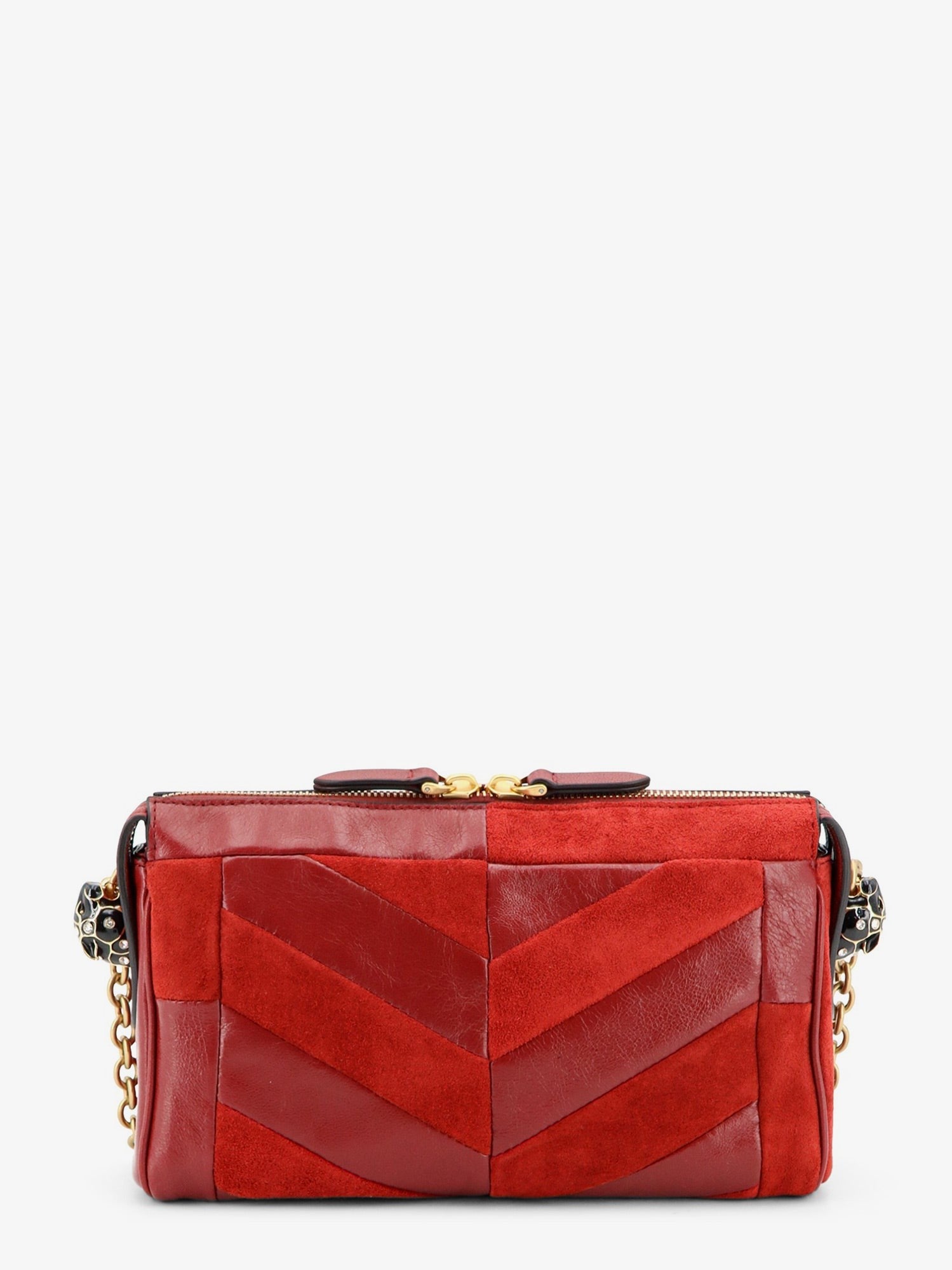 Valentino Garavani Valentino Garavani - Panthea suede and leather crossbody bag