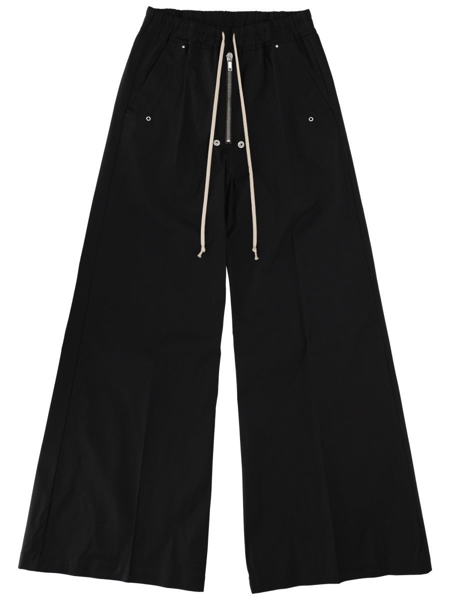 RICK OWENS - PANTS "WIDE BELA" Black 52