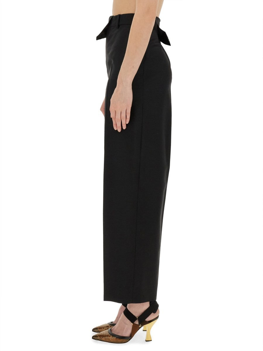 PANTS WITH ASYMMETRICAL WAIST
