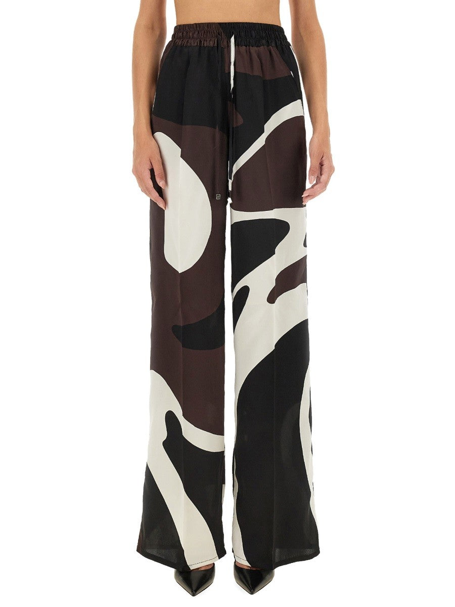 KITON PANTS WITH PRINT