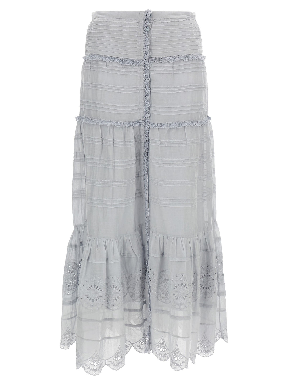 MARANT ETOILE - 'Paoline' long skirt Light Blue 40 FR