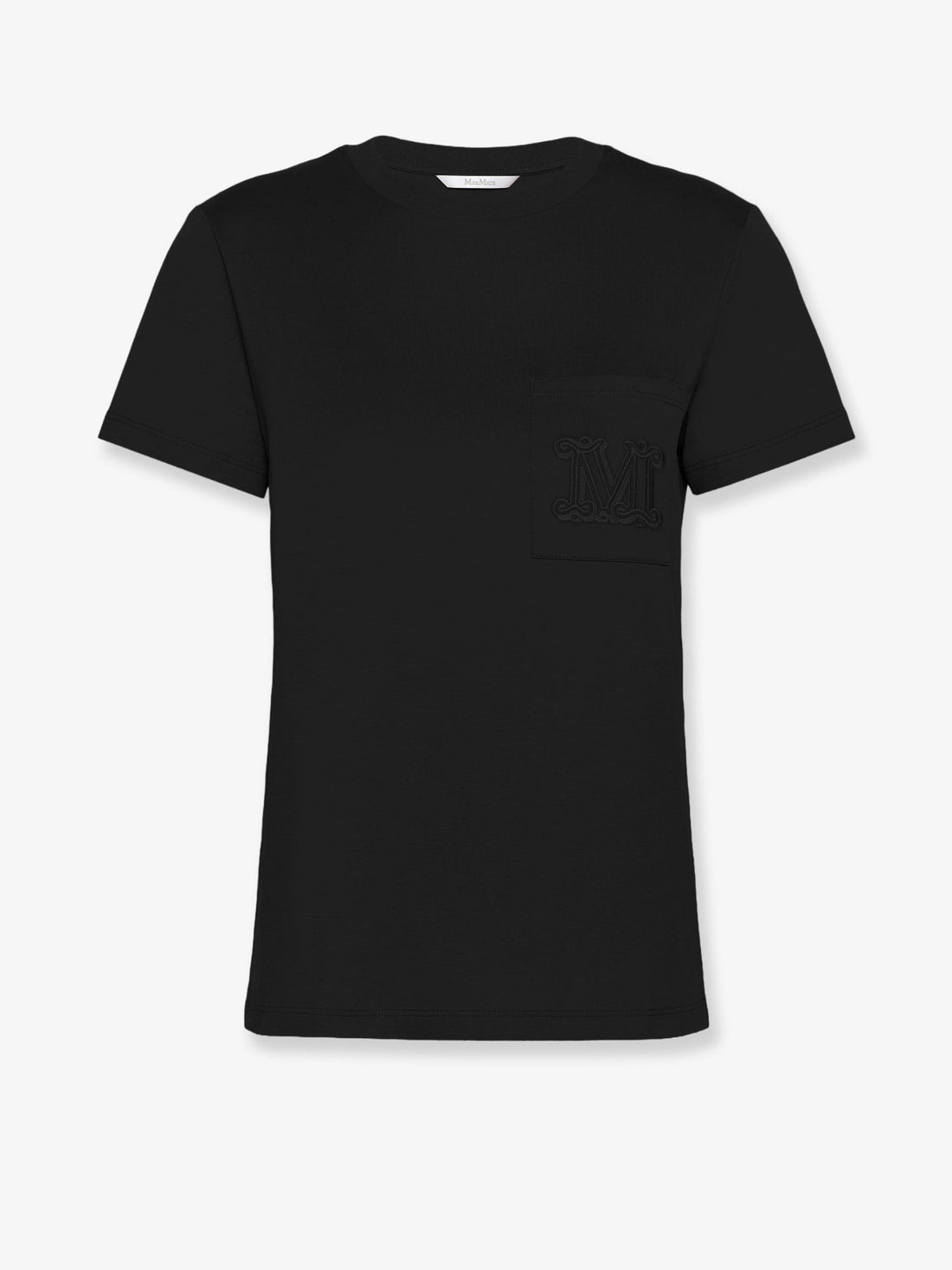 Max Mara - Papaia cotton t-shirt with Monogram papaia-cotton-t-shirt-with-monogram