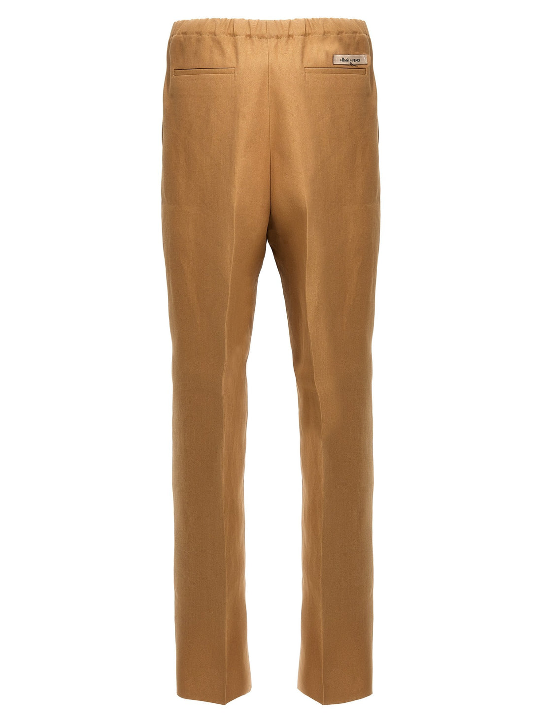 Fendi - Paper canvas pants beige 48 IT