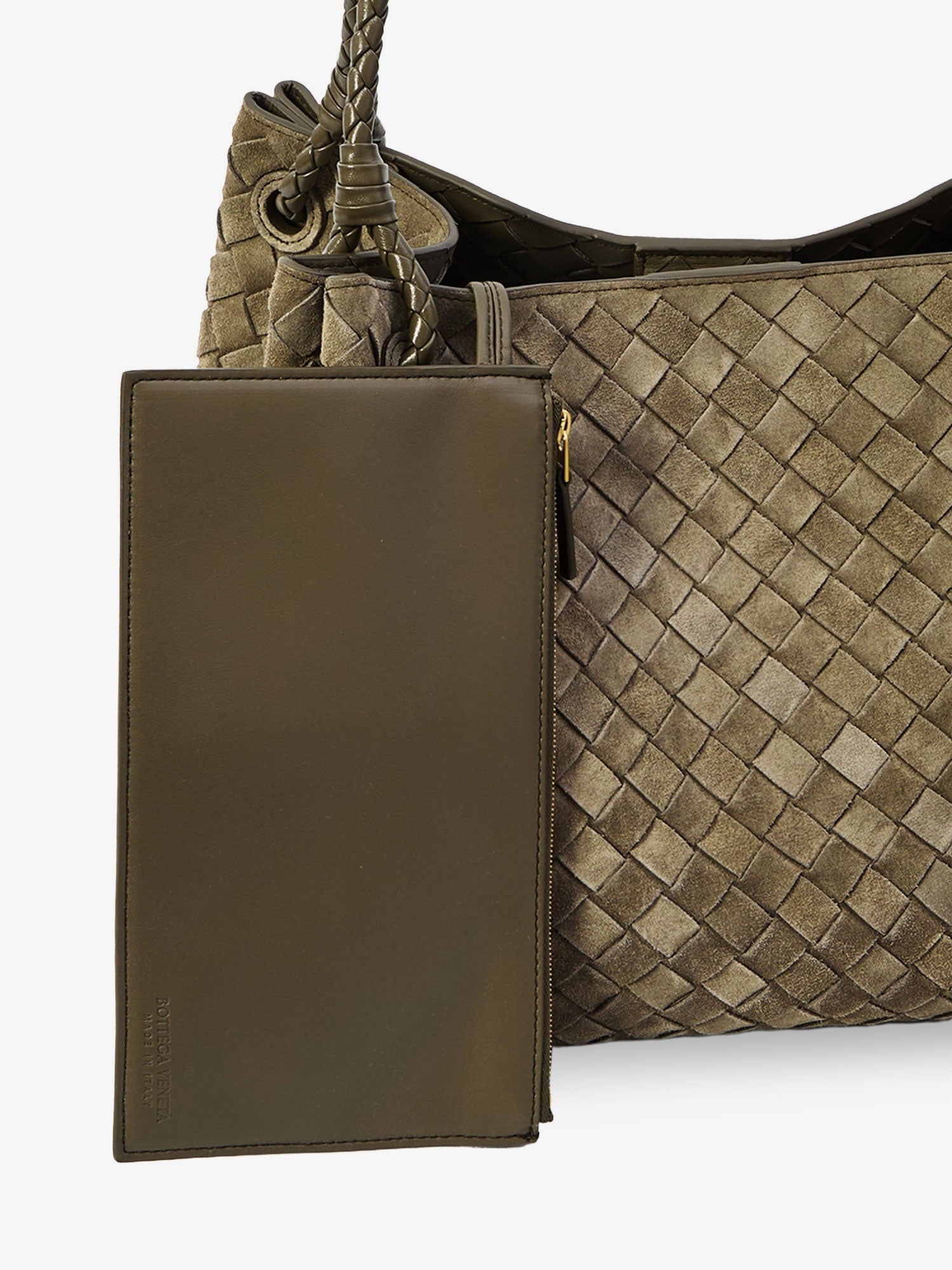 Bottega Veneta Bottega Veneta - Parachute Large suede shoulder bag