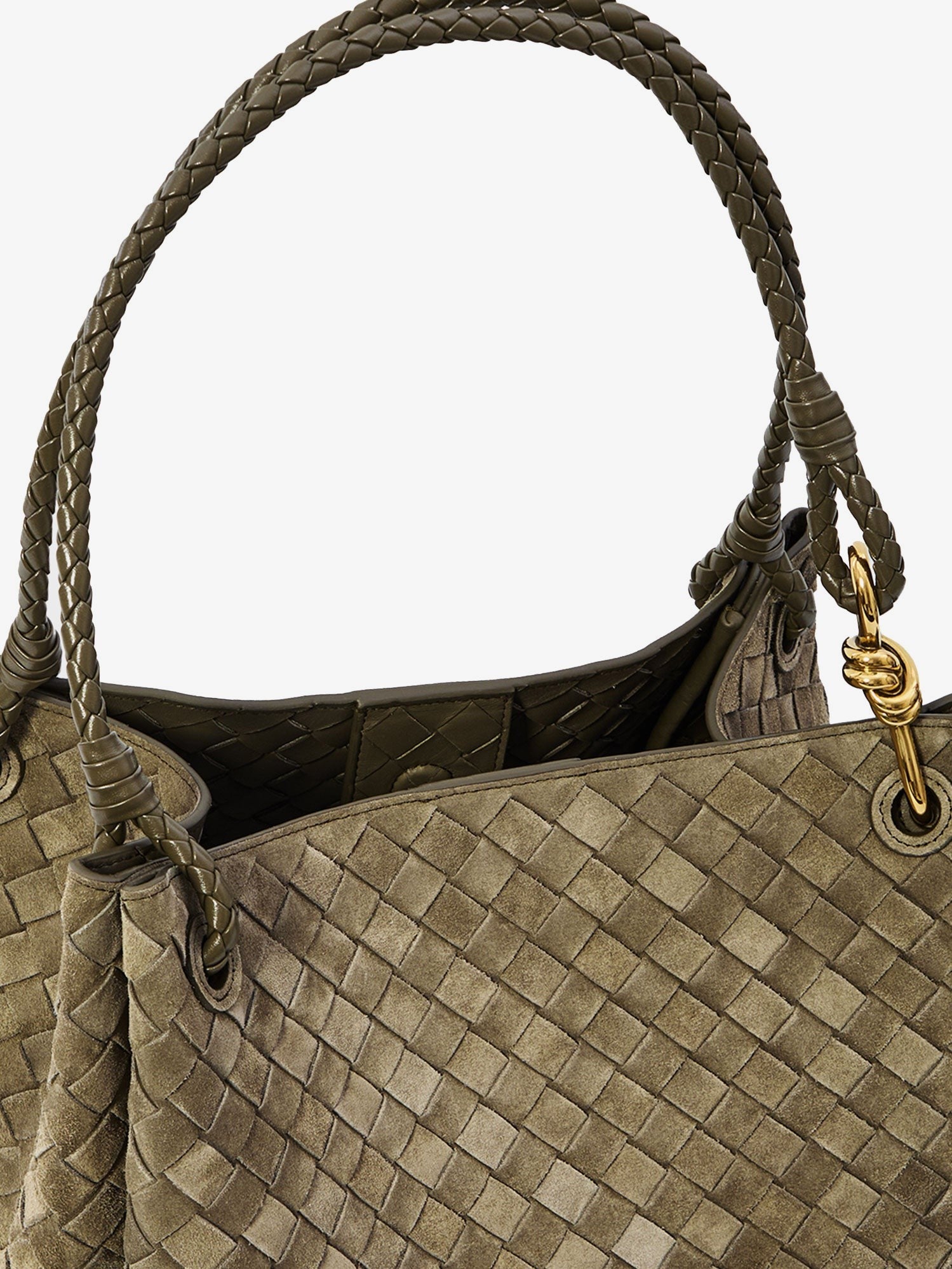Bottega Veneta Bottega Veneta - Parachute Large suede shoulder bag